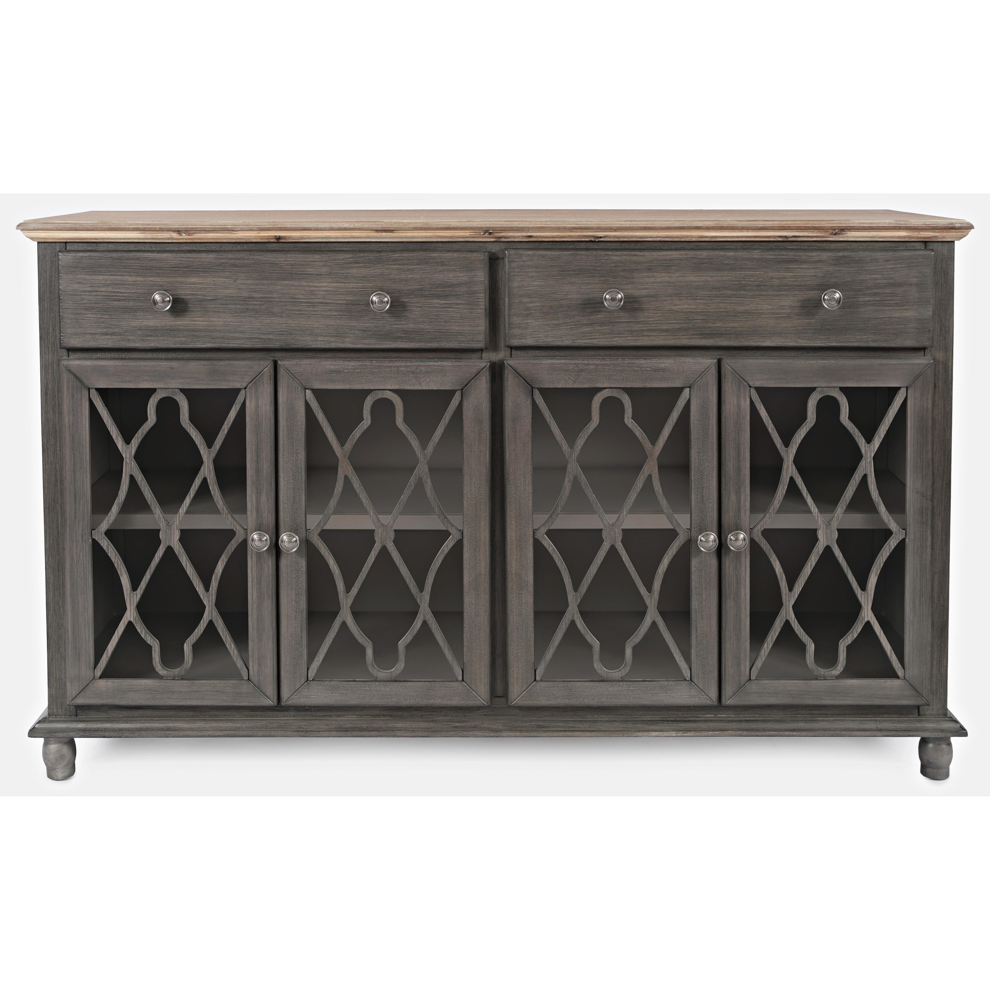 6 door accent cabinet discount